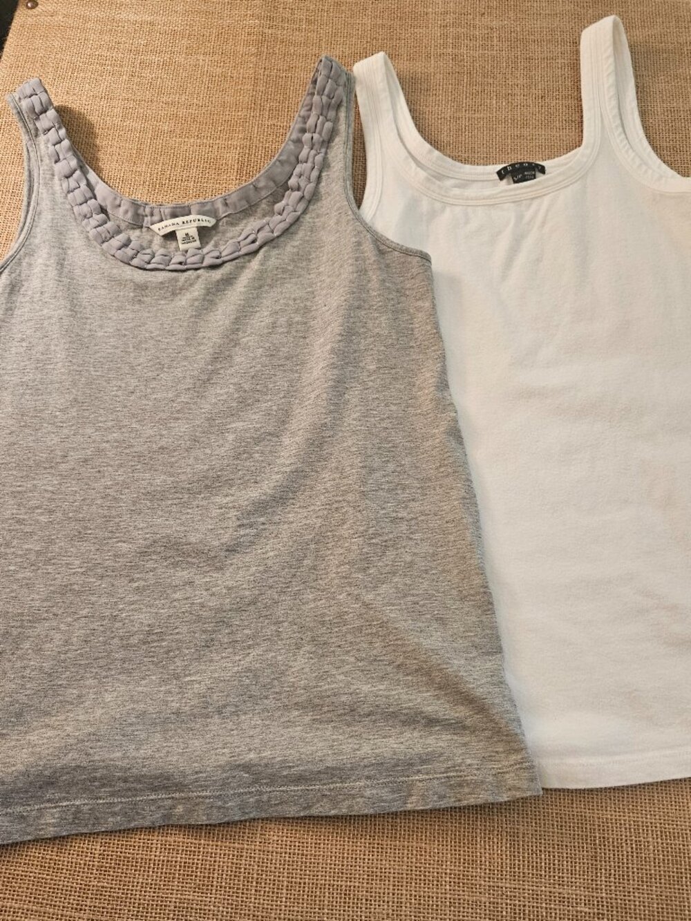 (2) Suit Tank Tops - Theory and Banana Republic